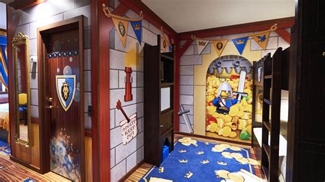 The Dragon Knights Room At Legoland Castle Hotel