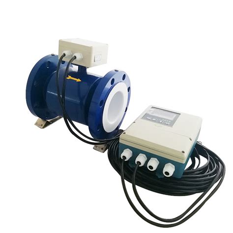 Dn100 Liquid Electromagnetic Flowmeter Integrated 316l Stainless Steel