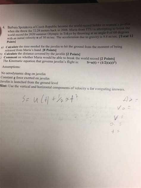 Barbora spotáková ráadásul eddig igen szép eredményekkel. Solved: 4. Barbara Spotakova Of Czech Republic Became The ...