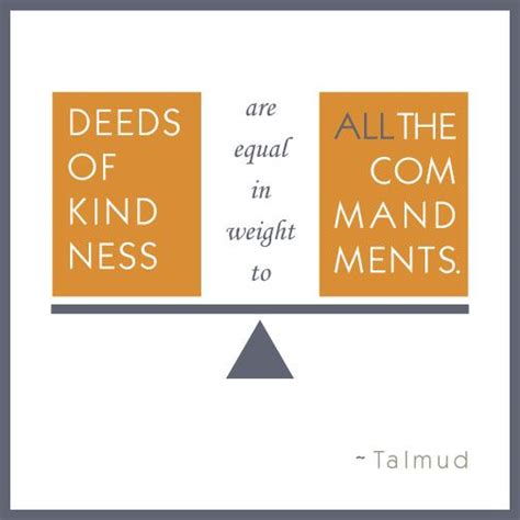 Acts Of Kindness Quotes From The Torah Mcgill Ville
