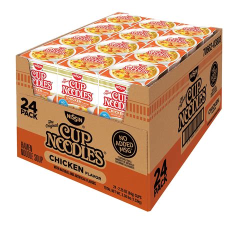 Nissin Chicken Cup Noodles 225 Oz Each Pack Of 24 Buy Online In