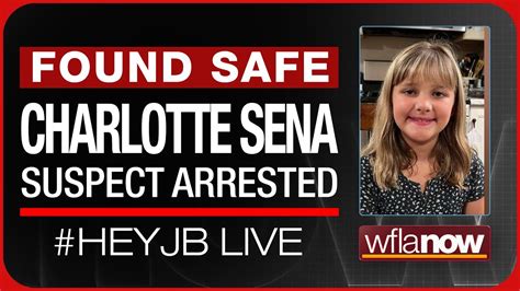 Breaking Found Safe 9 Year Old Charlotte Sena Found Suspect