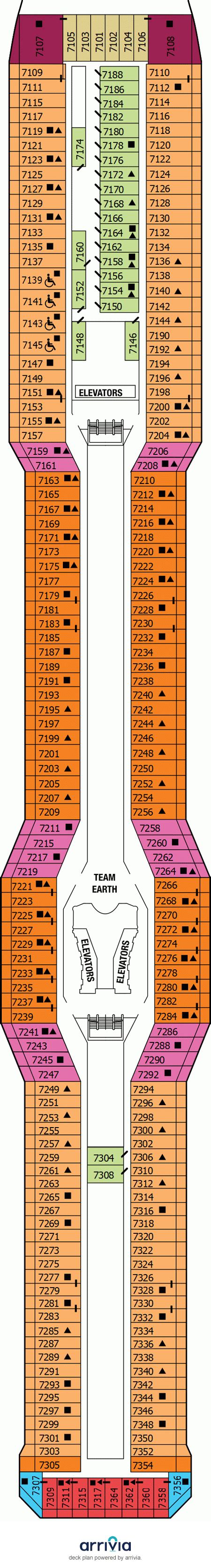 Celebrity Solstice Deck Plans Staterooms