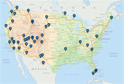 The Ultimate Driving Route To See Some Of The Most Popular National Parks Rvshare