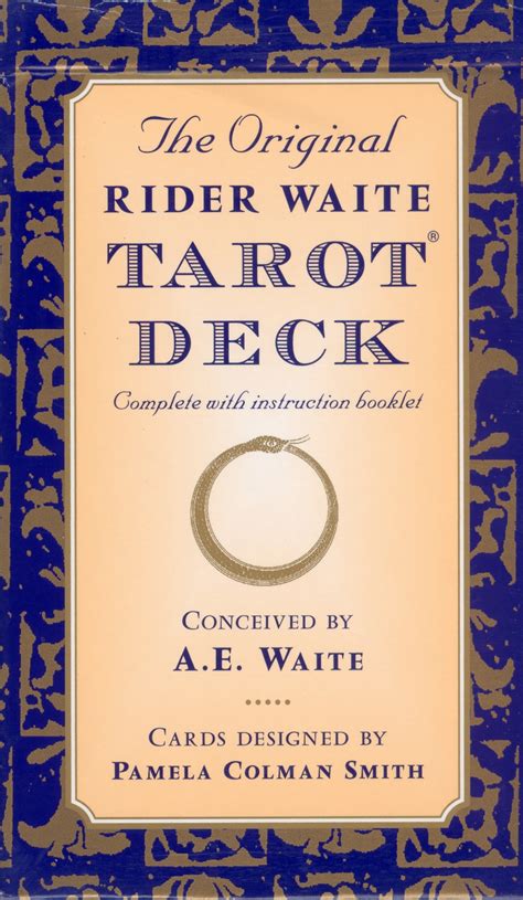 The Original Rider Waite Tarot Deck By Ae Waite Penguin Books Australia