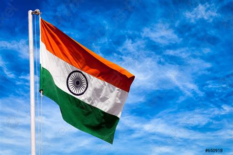 Indian Flag Of India Stock Photo 650918 Crushpixel