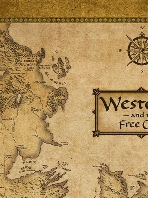 Free Download Westeros Wallpaper 1920x1080 Westeros Map Wallpaper