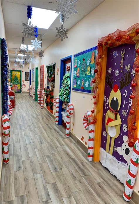 Elementary School Christmas Door Decorating Ideas For Preschoolers
