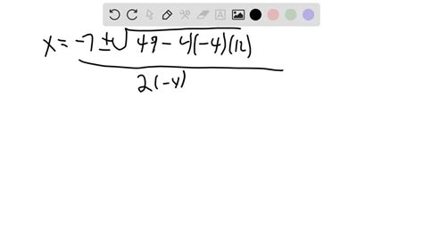 solved solve each equation using the quadratic formula give both the exact answer and the