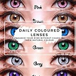 Explore a variety of daily colored contact lenses online at LENS123 ...