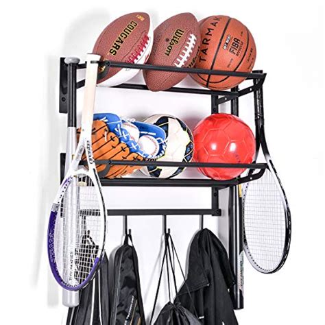 Sunix Sports Equipment Storage Ball Storage Rack Basketball Holder