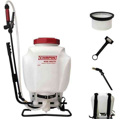 CHAPIN 63800 4 Gallon ProSeries Wide Mouth Backpack Sprayer Free
