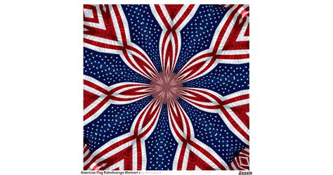 American Flag Kaleidoscope Abstract 1 Standing Photo Sculpture Zazzle