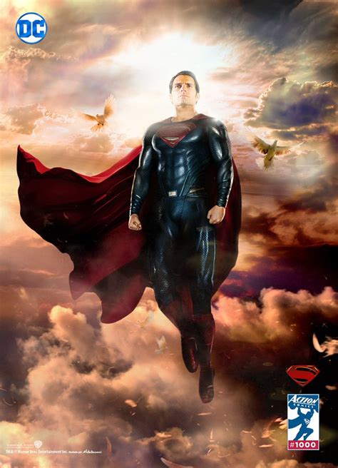 Fanmade Superman Action Comics 1000 Poster Dceu Version Rdc