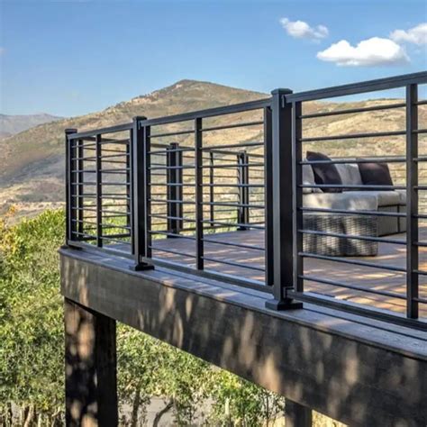 Aluminium Balcony Railing Designs Picket Indoor For Aluminum Stair