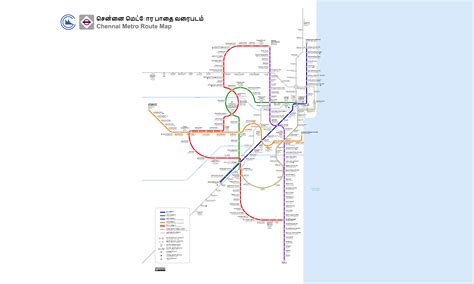 Chennai Metro Route Map 2024 Fare Timings Stations And Metro Lines