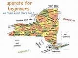 Upstate New York For Beginners : MapPorn