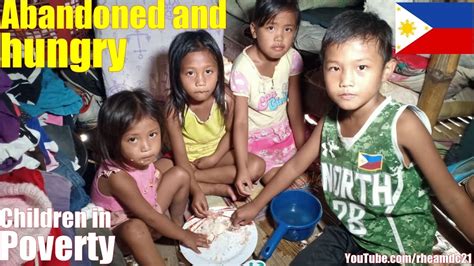 Abandoned And Hungry Filipino Children Of The Philippines Filipinos