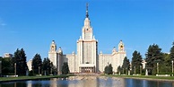 Sperlingsberge & Lomonossow Universität in Moskau