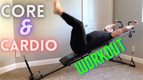 Cardio And Core Workout Weider Ultimate Body Works Total Gym Youtube