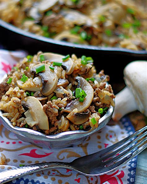 Beef And Mushroom Rice Southern Discourse