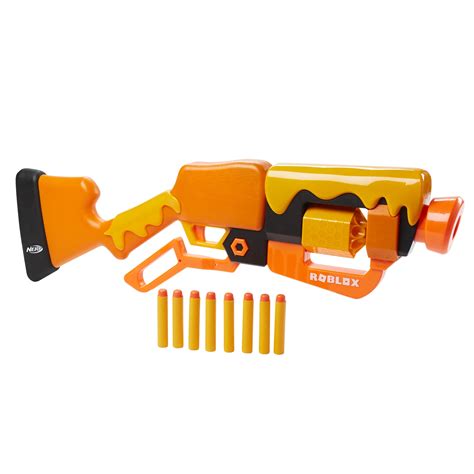 Nerf Roblox Adopt Me Bees Lever Action Blaster Includes 8 Darts