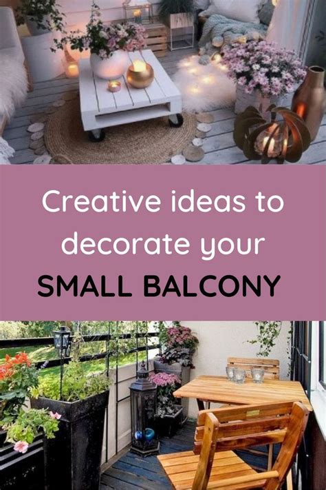 Creative Small Balcony Ideas To Glam Up Your Tiny Space Small Balcony