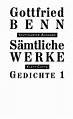 Sämtliche Werke - Stuttgarter Ausgabe. Bd. 1 - Gedichte 1 von Gottfried ...