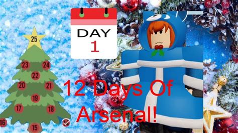 New 12 Days Of Arsenal ️🎄new Holiday Red Panda Skin Youtube