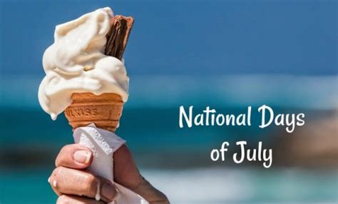 What Are The National Days Of July Find Out With Our Free List