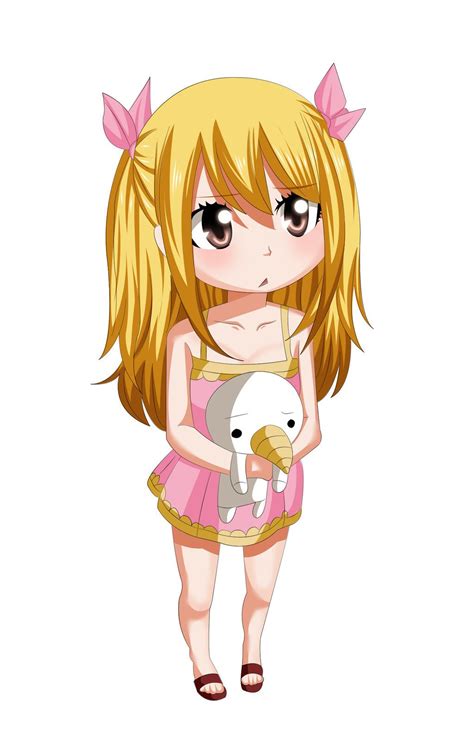 Pin De Chibi Anime Cute En Fairy Tail Fairy Tail Lucy Anime Fairy