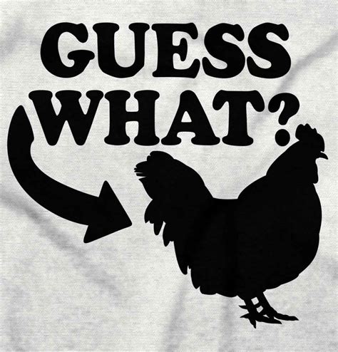 Guess What Chicken Butt Funny Sarcastic T Adult Tank Top Sleeveless T Shirt Ebay