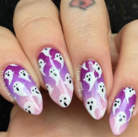 halloween ghost nails art designs and ideas 2019 fabulous nail art designs