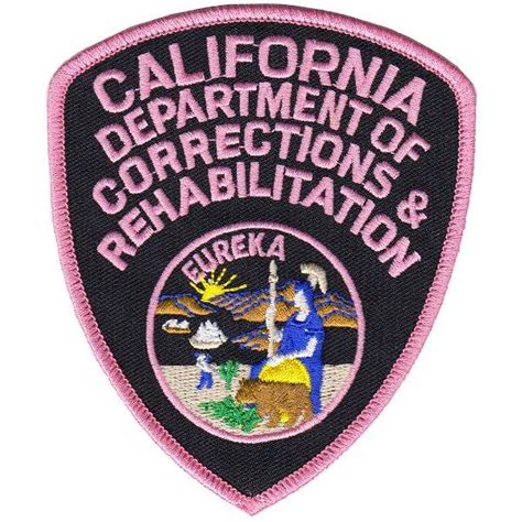 California Department Of Corrections And Rehabilitation Pink Shoulder