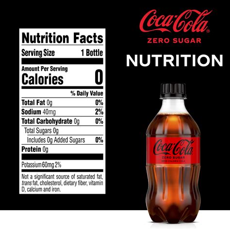 Coke Nutrition Label 20 Oz