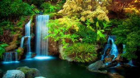 Waterfall Nature River Landscape Wallpaper 1920x1080 891265