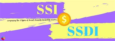 Differences Between Ssi And Ssdi Infographic