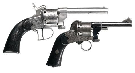 Mariette Patent 7mm Pinfire Revolvers