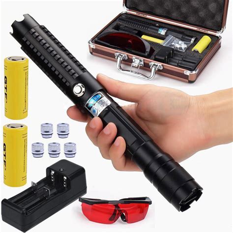 Htpow Military Laser Pointer‎ Blue Ultra Power 30000mw Grade Class Iv