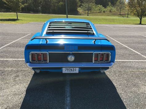 1970 Ford Mustang Mach 1 Grabber Blue 351 Cleveland Classic Ford