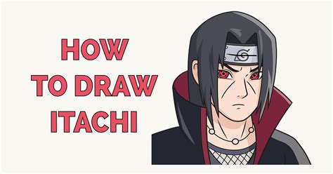Itachi Drawing Easy How To Draw Uchiha Itachi With Pencil Easy