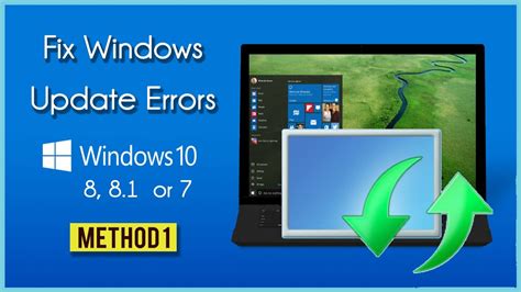 How To Fix Windows Update Errors Method 1 Youtube