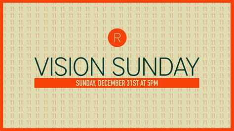 Redemption Church Delray Beach Vision Sunday 12 31 2023