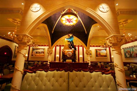 Inside Be Our Guest Restaurant Dining Rooms Photo 9 Of 19