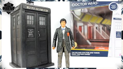 Doctor Who Action Figure Review Second Doctor And Tardis Bandm Exclusive