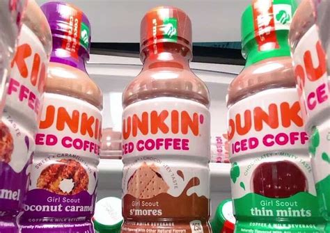 Dunkin Is Now Making Girl Scout Cookie Flavored Coffee Drinks Thrillist