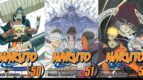 Naruto Shippuden Manga Volume Covers Youtube