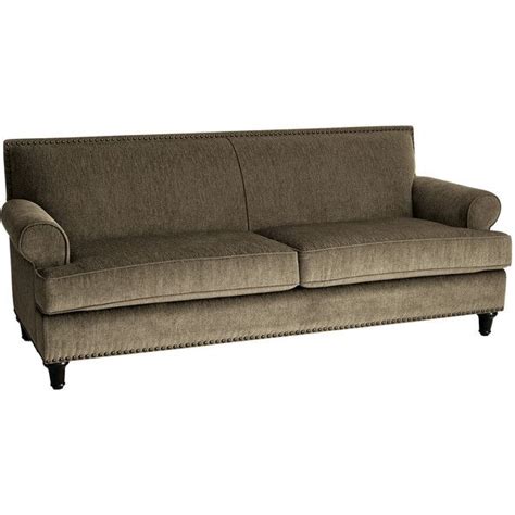 Pier One Carmen Sofa Taupe 700 Via Polyvore Best Leather Sofa