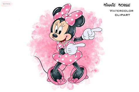 Minnie Mouse Clipart Minnie Png Cupcake Quotes Barbie Model Mini Mouse Girls Cartoon Art