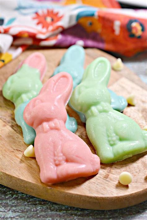 Easy Keto White Chocolate Easter Bunnies Best Low Carb Easter Candy